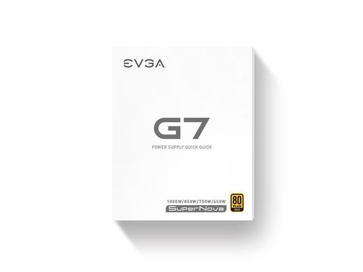 Блок питания EVGA SuperNova 750 G7 220-G7-0750-X1, 80+ GOLD 750W, Fully Modular, ECO Mode