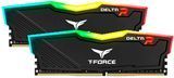 Память для настольных компьютеров TEAM 16 GB (2x8GB) DDR4 3200 MHz T-Force Delta RGB (TF3D416G3200HC16FDC01), DDR4, 16 Гб, 2, RGB-підсвічування