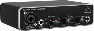 USB аудіоінтерфейс Behringer UMC22