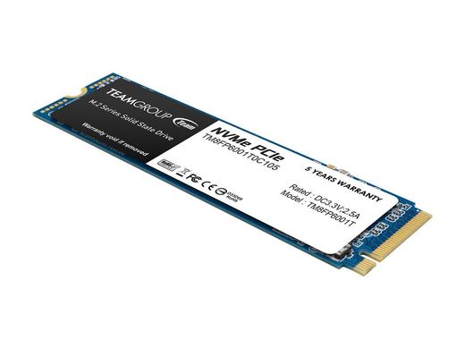 SSD Team MP33 1TB M.2 (2280 PCI-E) NVMe 1.3 (TM8FP6001T0C101), Чорний