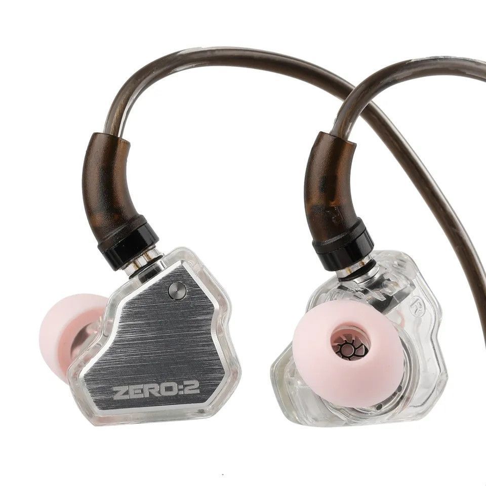 Навушники 7HZ x Crinacle Zero 2 Silver - купити в інтернет