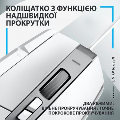 Мышь Logitech G502 X USB White (910-006146), Белый, 25600 dpi