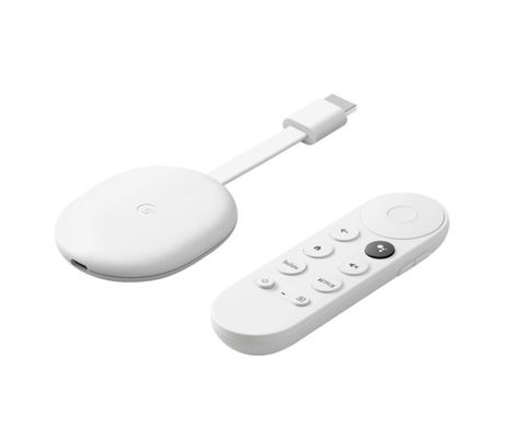 Сhromecast Google Chromecast HD with Google TV Snow (GA03131)