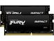 Оперативна пам'ять Kingston FURY Impact 32 GB (2 x 16 GB) SO-DIMM DDR4 3200 MHz (RFIB4-32C20K2/32), DDR4, 32 Гб, 2, Підтримка профілю XMP, Відсутня