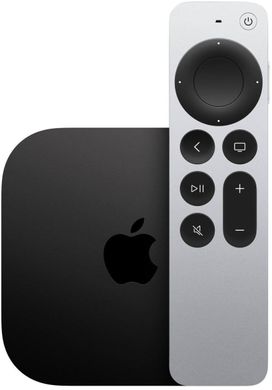 Стаціонарний медіаплеєр Apple TV 4K 2022 Wi-Fi 64 GB (MN873)