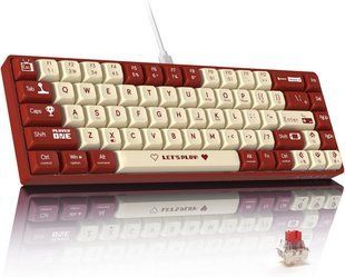 Клавиатура AJAZZ AK680 Wired Red Switches Christmas Red ENG