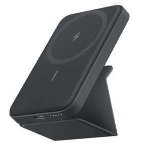 Внешний аккумулятор (павербанк) Anker 622 Magnetic Wireless Portable Charger MagGo with PopSockets 5000mAh Black (A1612011)