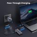 Мультипортовый адаптер UGREEN CM498 Revodok 206 6-in-1 USB-C Hub (15852)