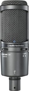 Микрофон студийный/ для ПК Audio-Technica AT2020USB+