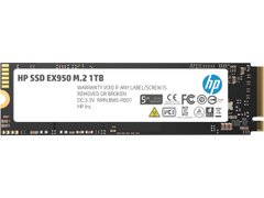 SSD HP EX950 1TB SSD M. 2 2280 PCIe 3.1 x4 NVMe 3D (5MS23AA#ABC), Черный