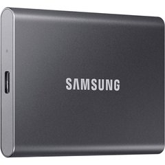 SSD накопитель Samsung T7 2 TB Titan Gray (MU-PC2T0T/WW)
