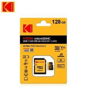 Карта памяти KODAK 128Gb Ultra MicroSD с адаптером