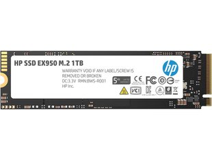 SSD HP EX950 1TB SSD M. 2 2280 PCIe 3.1 x4 NVMe 3D (5MS23AA#ABC), Черный