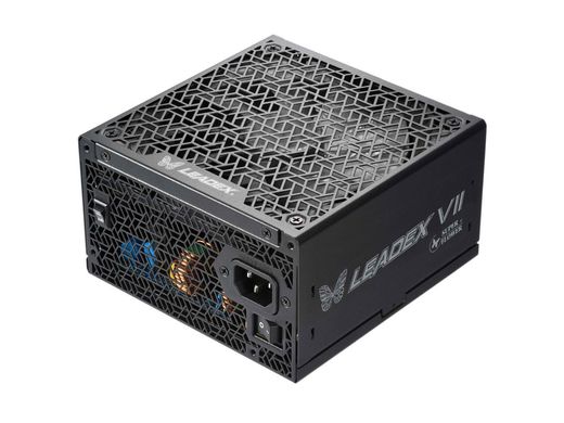 Блок живлення Super Flower Leadex VII XG 1000W 80+ Gold, Cybenetics Platinum, ATX 3.0 & PCIe 5.0, W/12VHPWR Cable (2x8pin - 16pin native cables), FDB Fan, SF-1000F14XG, Black