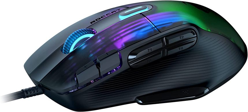 Миша Roccat Kone XP AIMO Black (‎ROC-11-420-01), Чорний, 19000 dpi