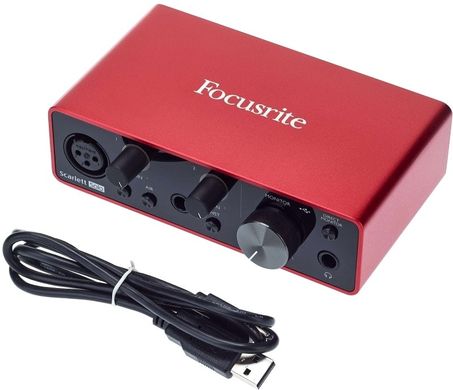 USB аудиоинтерфейс Focusrite Scarlett Solo 3rd Gen