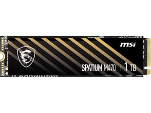 SSD MSI SPATIUM M470 1TB M.2 PCIe 4.0 x4 (S78-440L420-P83), Черный