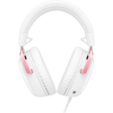 Навушники з мікрофоном HyperX Cloud III White/Pink (9W1Q4AA)