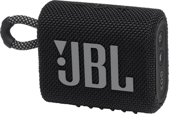 Портативная колонка JBL GO 3 Black (JBLGO3BLK)