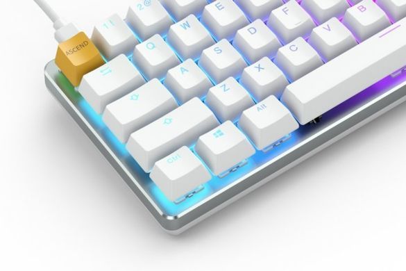 Клавіатура Glorious GMMK Compact White (GLO-GMMK-COM-BRN-W)
