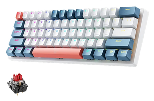 Механическая клавиатура Machenike K500-B61 Red Switch ENG/UKR