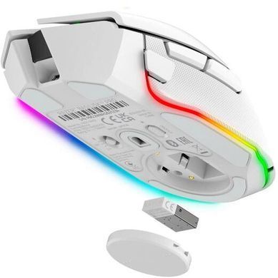 Мышь Razer Basilisk V3 PRO Wireless White (RZ01-04620200-R3G1), 30000 dpi