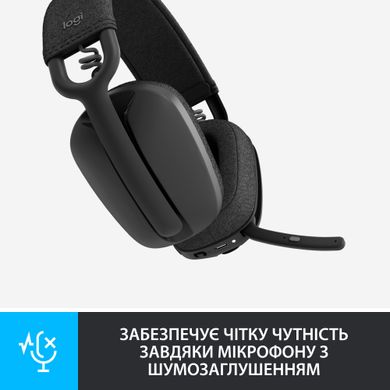 Наушники с микрофоном Logitech Zone Vibe 100 Graphite (981-001213)