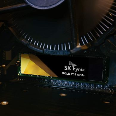 SSD SK hynix Gold P31 500GB M.2 PCIe Gen3x4 3D TLC (SHGP31-500GM-2), Черный