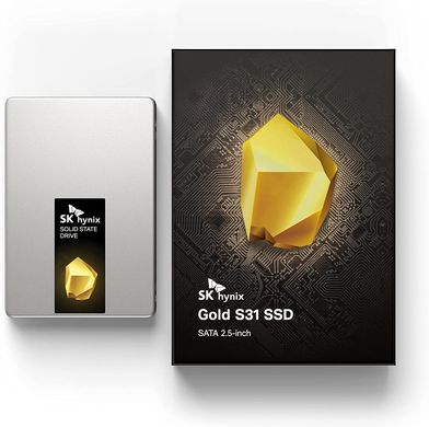SSD SK hynix Gold S31 1 TB Sata III 2.5" 3D TLC (SHGS31-1000GS-2), Черный