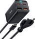 Мережевий зарядний пристрій Baseus Wall Charger GaN3 Pro 2xUSB 2xType-C 65W Black with USB-C (CCGP040101)