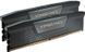 Оперативная память Corsair 48 GB (2x24GB) DDR5 5200 MHz Vengeance Black (CMK48GX5M2B5200C38), DDR5, 48 ГБ, 2, Охлаждения модуля, Отсутствует
