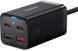 Мережевий зарядний пристрій Baseus Wall Charger GaN3 Pro 2xUSB 2xType-C 65W Black with USB-C (CCGP040101)