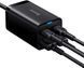 Мережевий зарядний пристрій Baseus Wall Charger GaN3 Pro 2xUSB 2xType-C 65W Black with USB-C (CCGP040101)