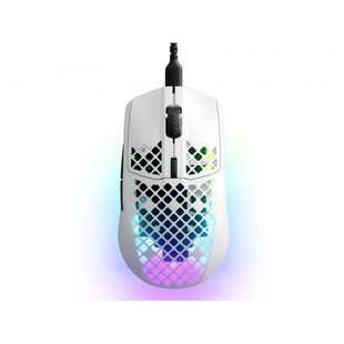 Мышь SteelSeries Aerox 3 Snow White (62603), 8500 dpi