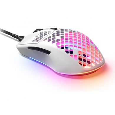 Мышь SteelSeries Aerox 3 Snow White (62603), 8500 dpi