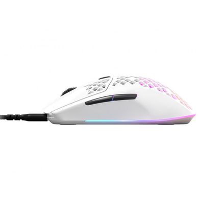 Мышь SteelSeries Aerox 3 Snow White (62603), 8500 dpi