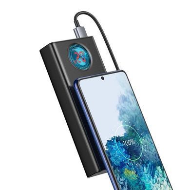 Внешний аккумулятор (павербанк) Baseus Amblight Digital Display Quick Charge 65W 30000mAh Black (PPLG-A01)