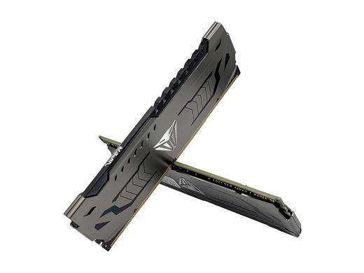 Оперативна пам'ять PATRIOT 16 GB (2x8GB) DDR4 4000 MHz Viper Steel (PVS416G400C9K), DDR4, 16 Гб, 2, Охолодження модуля, Відсутня