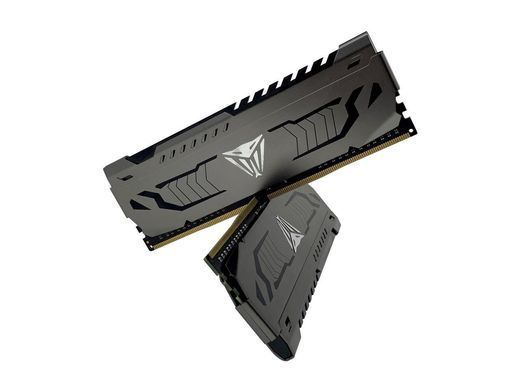 Оперативна пам'ять PATRIOT 16 GB (2x8GB) DDR4 4000 MHz Viper Steel (PVS416G400C9K), DDR4, 16 Гб, 2, Охолодження модуля, Відсутня