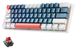 Механическая клавиатура Machenike K500-B61 Red Switch BW ENG/UKR