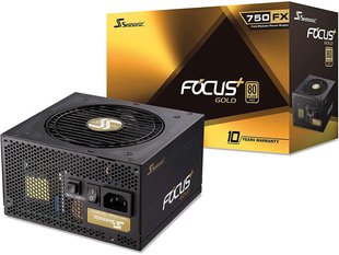 Блок питания SeaSonic Focus Plus GX-750 GOLD (SSR-750FX) , 80 + Gold