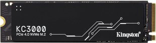 SSD диск Kingston KC3000 1TB M.2 2280 NVMe PCIe Gen 4.0 x4 3D TLC NAND (SKC3000S/1024G)