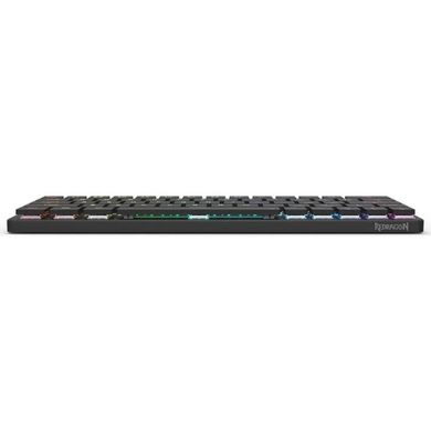 Клавиатура Redragon Elise K624P KBS RGB Black ENG (K624P-KBS), Черный, Черный
