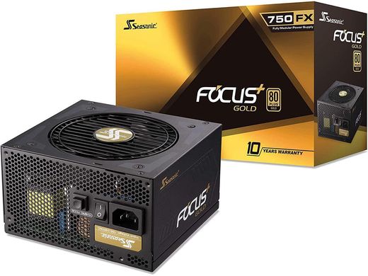 Блок питания SeaSonic Focus Plus GX-750 GOLD (SSR-750FX) , 80 + Gold