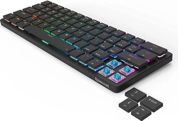 Клавіатура Redragon Elise K624P KBS RGB Black ENG (K624P-KBS), Чорний