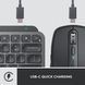 Комплект Клавіатура Logitech MX Keys Mini Combo for Business Wireless Mouse and Keyboard Combo ESP/UKR Graphite (920-011053)