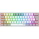 Клавіатура Redragon Fizz K617 White/Gray ENG (K617RGB-WG), Білий-Сірий, білий-сірий