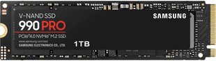 SSD Samsung 990 Pro 1TB M.2 PCIe 4.0 x4 V-NAND 3bit MLC (MZ-V9P1T0BW), Чорний