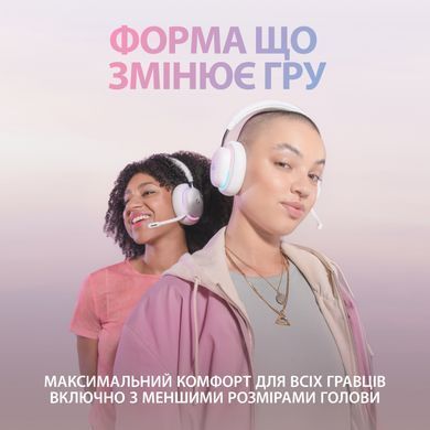 Навушники з мікрофоном Logitech G735 Off White (981-001083)