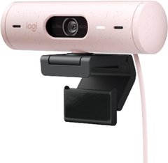 Веб-камера Logitech Brio 500 Rose (960-001421), Рожевий